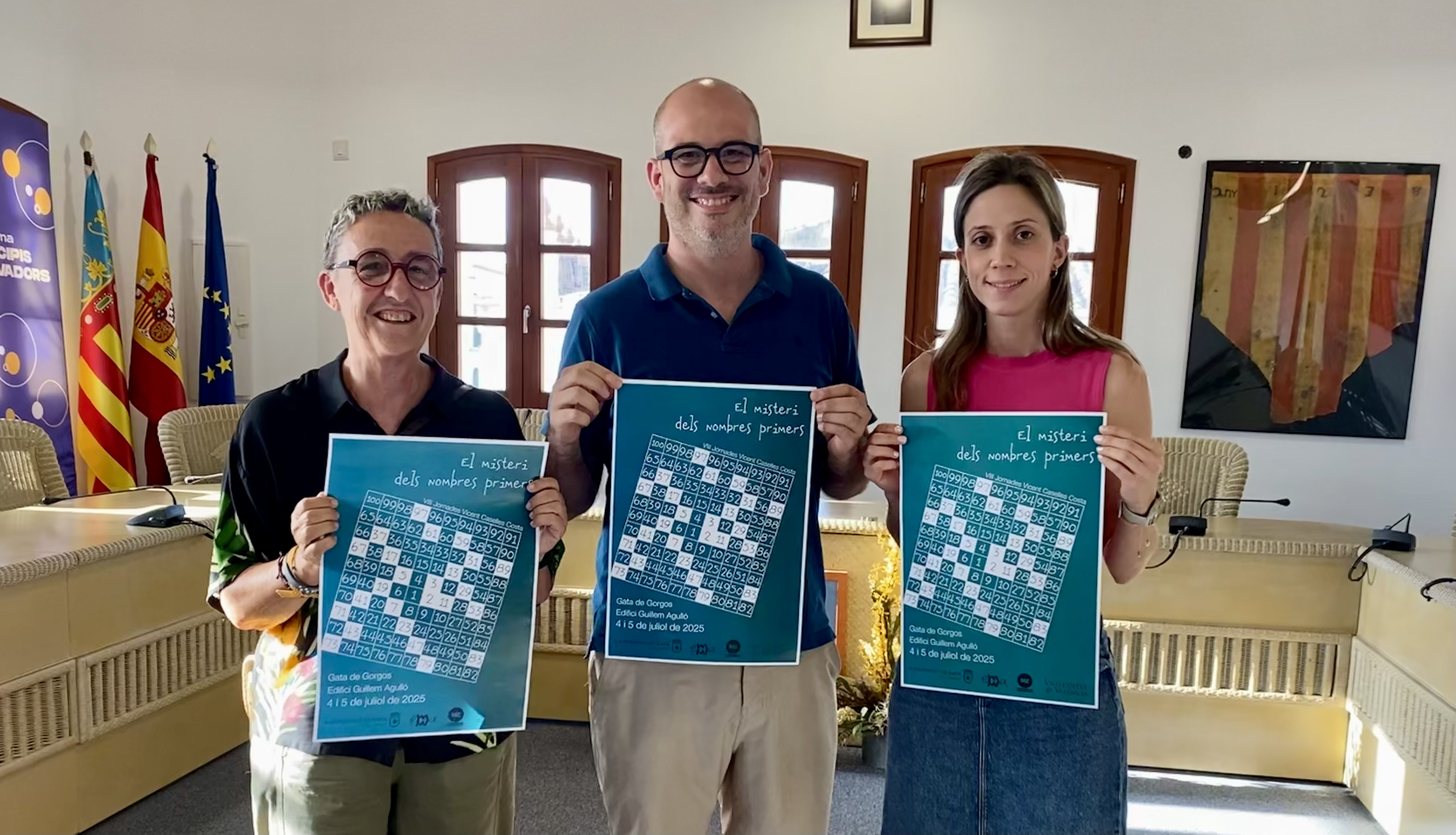 EL COMPLEX MÓN DELS NÚMEROS PRIMS A ESTUDI EN LES VIII JORNADES MATEMÀTIQUES VICENT CASELLES COSTA DE GATA